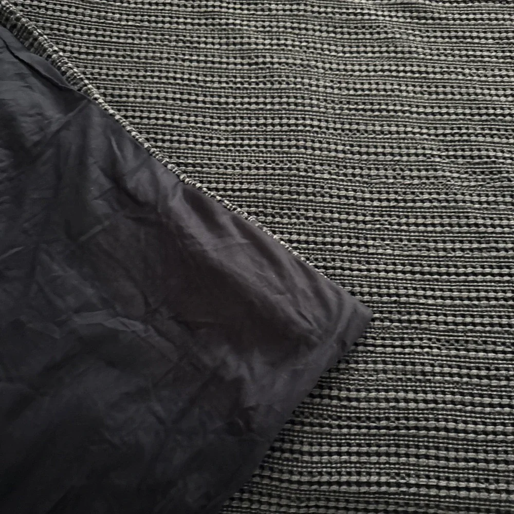 Pottery Barn Duvet Cover Cal King Navy Max Waffle Minimalist Luxury 108X92in